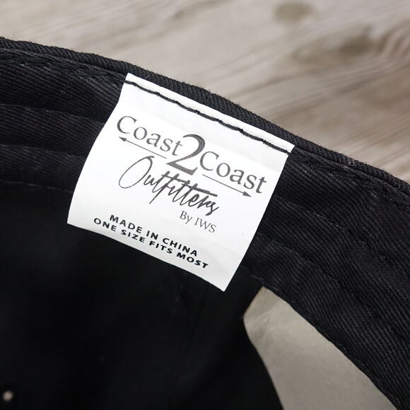 BUCK HUNTERS ANSWER THE CALL BLACK CAMO BASEBALL HAT CAP - Picture 7 of 7